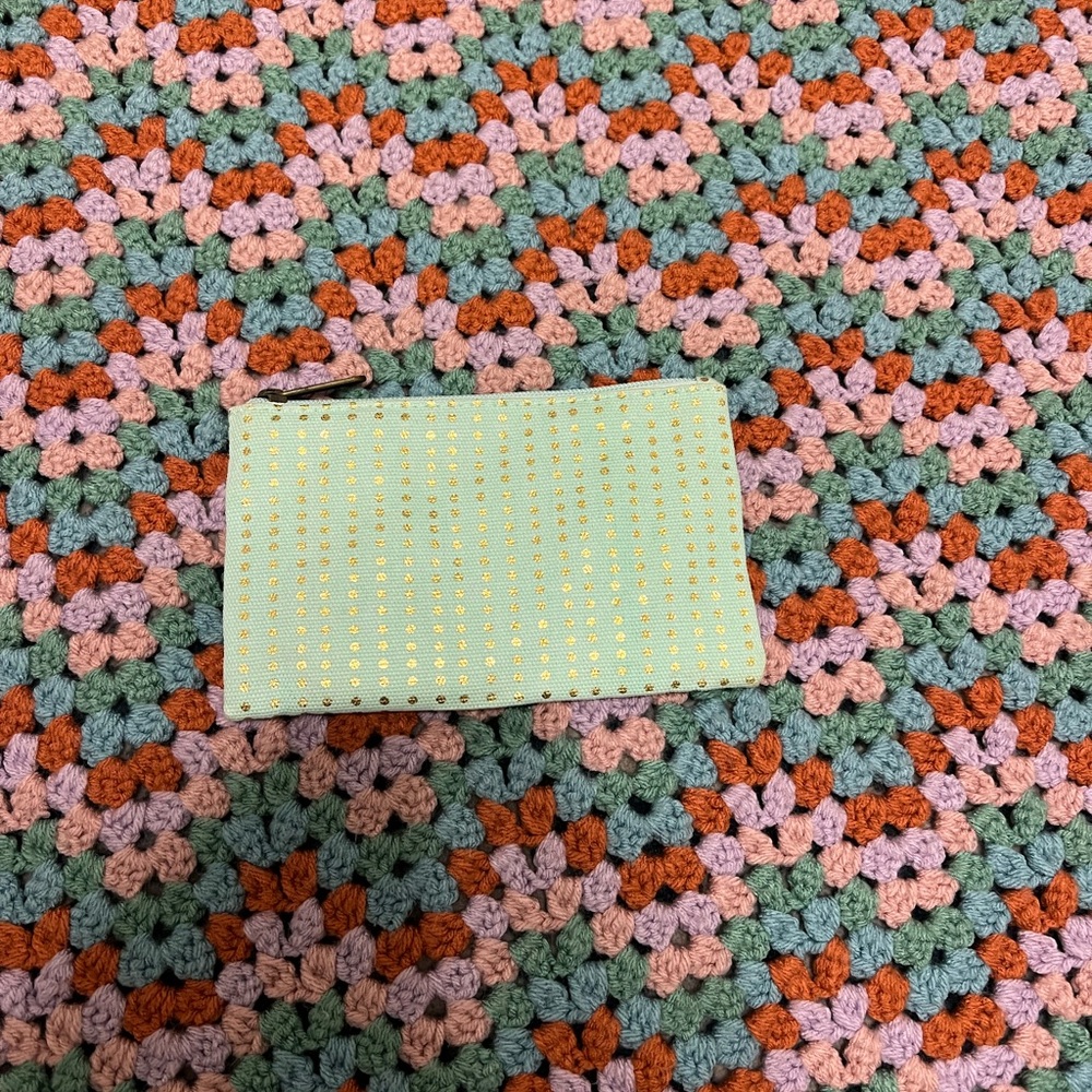 Stylish Mint Green Women's Mini Cosmetic Bag